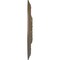 Ekena Millwork Damon Ceiling Medallion (Fits Canopies up to 3 3/8"), Hand-Painted Warm Silver, 20"OD x 1 1/2"P CM20DAWSS - alternate 4